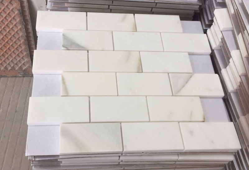 The Beauty and Benefits of Polished Subway Marble Mosaic Tiles
