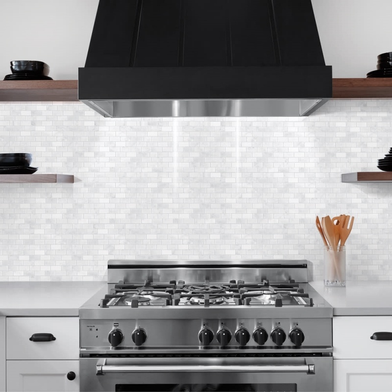 Carrara Mini Brick Mosaic:Full Guide
